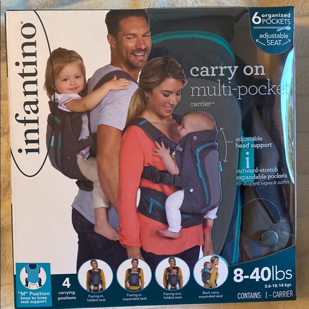 INFANTINO Carry On Multi Pocket carrier
